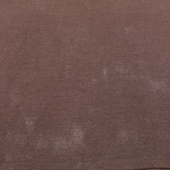 Vintage Joseph A Faux Fur Sweater Womens L Brown 90’s Long Sleeve Silk Blend Top - Picture 4 of 10